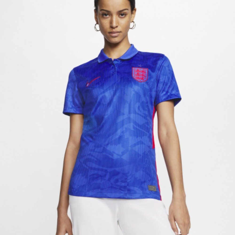 England 2020 Stadium Away Women's Soccer Jersey - Size Small